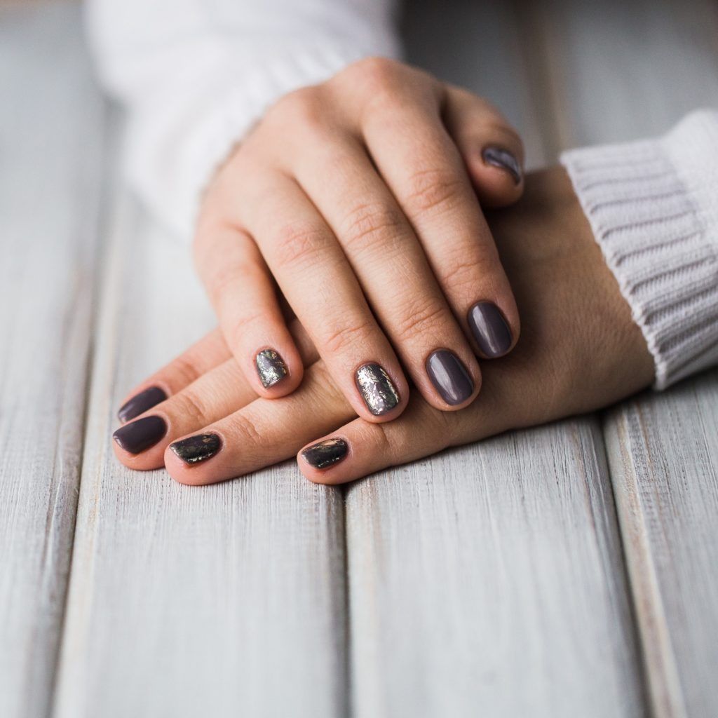 Hands with beautiful manicure